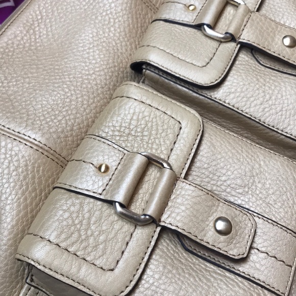 NWT Fossil Shimmering Yellow Purse - Picture 2 of 7